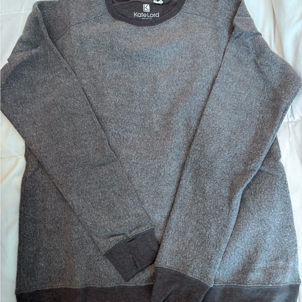 Kate Lord Gray Women's Crew Neck Sweater